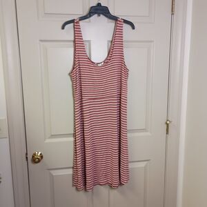 American Eagle Womens Dress Size XXL Striped Tank Top Dress Stretchy Soft